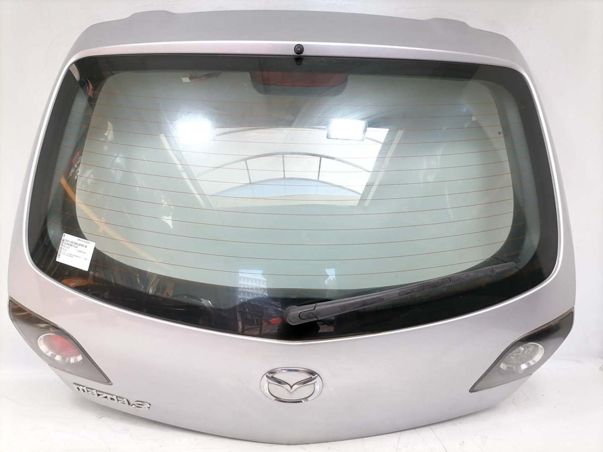 Mazda 3 Bk original Heckklappe mit Heckscheibe Fließheck Silber Bj.2007
